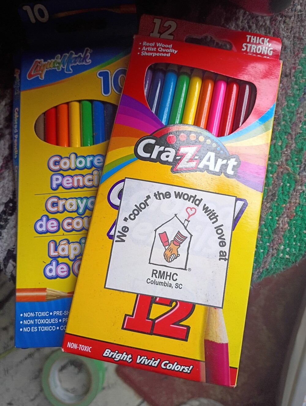 CrayZArt Crayola Colored Pencils Assorted Bright Colors (12 Pack)